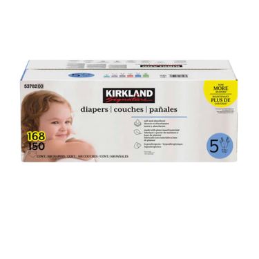 Image of Kirkland Signature Diapers Size 5 - 1 x 4.494 Kilos